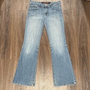 Classic Grane Blue Flare Jeans